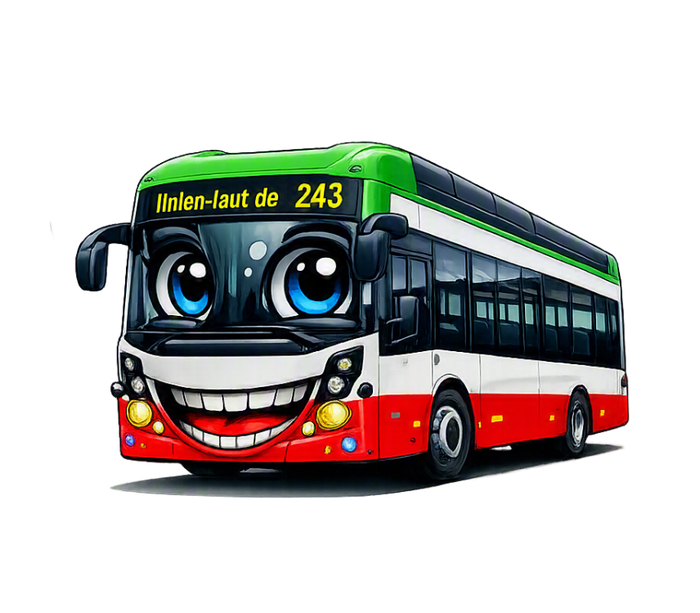 Linien-Lauf Bus